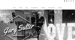 Desktop Screenshot of djgarysulter.com